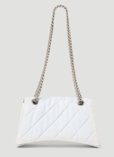 Crush Small Chain Bag Balenciaga Crush Small Chain Bag Blue bal0253046