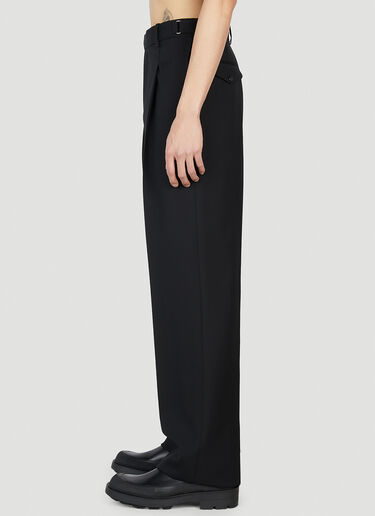 Alexander McQueen Pleated Pants Black amq0151002