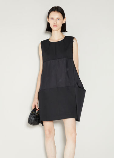 Raw Trims Dress MM6 Maison Margiela Raw Trims Dress Black mmm0254003