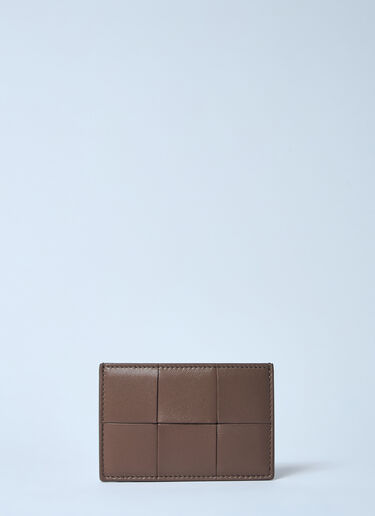 Bottega Veneta 카세트 카드홀더 브라운 bov0258031