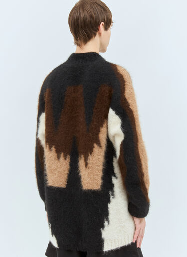 Walter Van Beirendonck Big Foot Sweater Brown wlt0158006