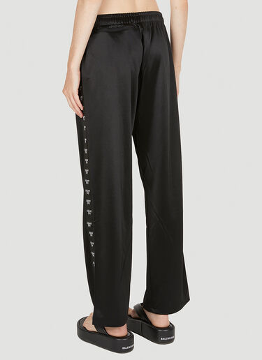 Logo Print Track Pants More Joy Logo Print Track Pants Black mjy0349008