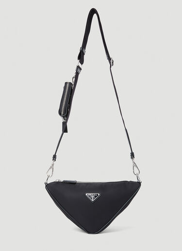 Prada Traingle Shoulder Bag Black pra0254033