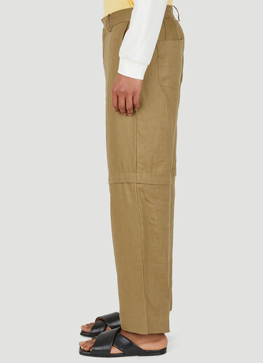 Wynn Hamlyn Zip Off Cargo Trouser Beige wyh0148001