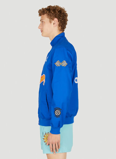 adidas x Sean Wotherspoon x Hot Wheels Graphic Embroidery Track Jacket Blue adi0350001