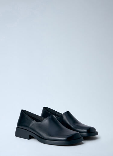 CAMPER Slip-On Leather Loafers Black cmp0264001