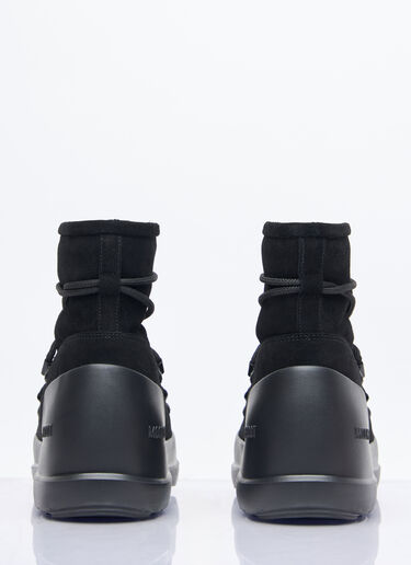 Moon Boot Luna Suede Boots Black mnb0258005