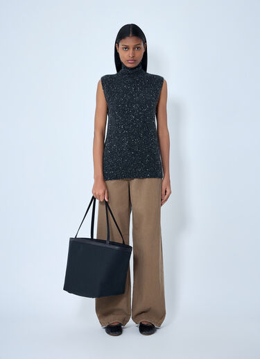 The Row Merlias Top Black row0263011