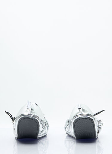 Rombaut Aura Ballerina Flats Silver rmb0258004