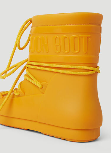 Moon Boot Icon Low Rubber Rain Boots Yellow mnb0250019