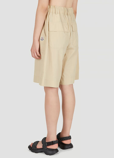 Drawstring Shorts Moncler Drawstring Shorts Beige mon0252019
