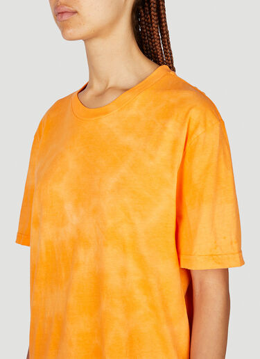 NOTSONORMAL 스플래시드 반소매 티셔츠 오렌지 nsm0351023