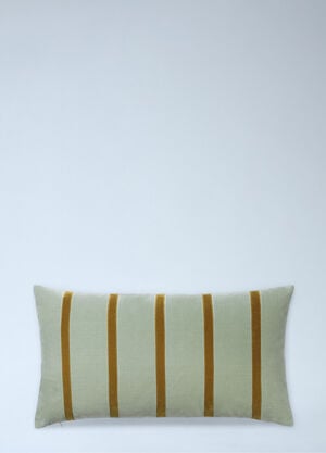 Christina Lundsteen Striped Velvet Accent Cushion Multicolour wps0691947