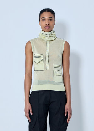 Kiko Kostadinov Kreiner Knit Rollneck Green kko0264009