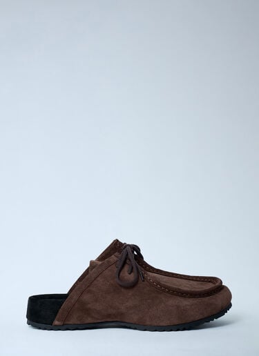 Leather Slip-On Shoes Dries Van Noten Leather Slip-On Shoes Dark Brown dvn0162034