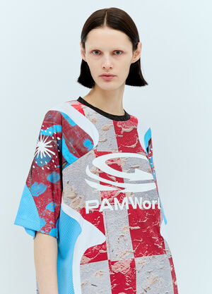 Max Mara Stargate Football Jersey White max0257029