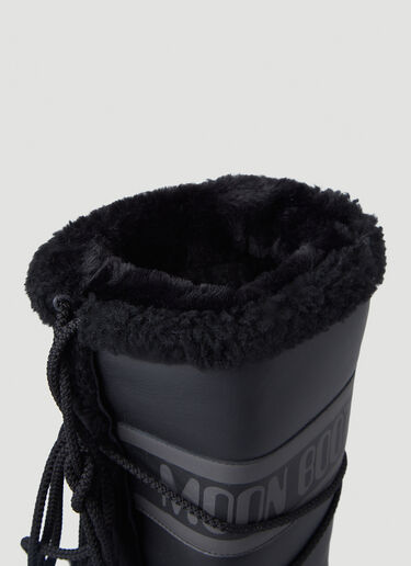Icon Shearling Snow Boots Moon Boot Icon Shearling Snow Boots Black mnb0246010