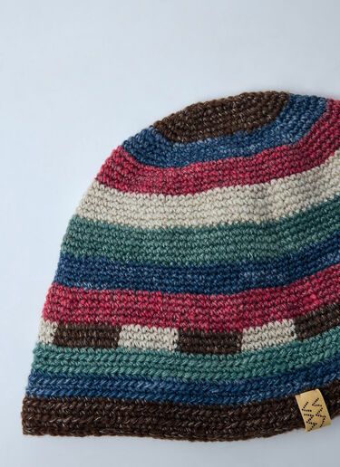 Visvim Meda Crochet Knit Hat Multicolour vis0158032