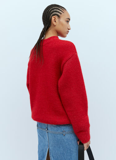 Jacquemus La Maille Pavane Sweater Red jac0254121
