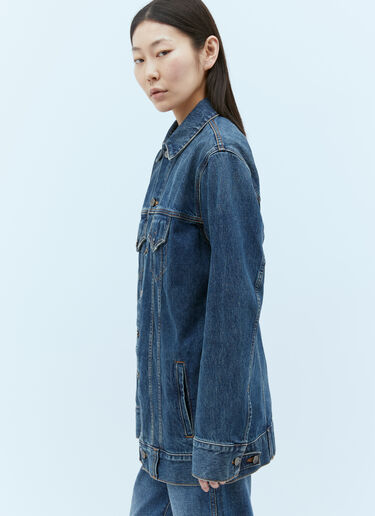 Khaite Ross Denim Jacket Blue kha0255003