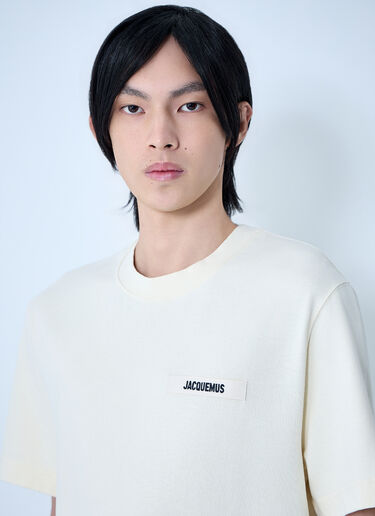 Jacquemus Le T-Shirt Gros Grain Beige jac0164028