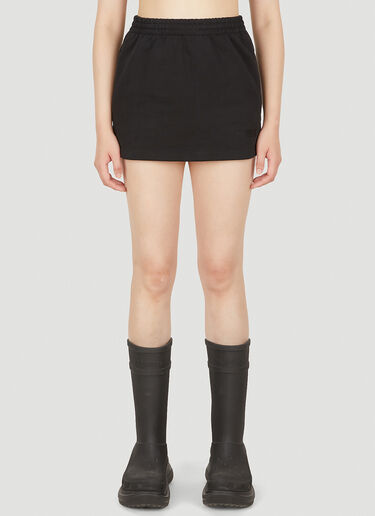 VETEMENTS 푸시업 미니 스커트 블랙 vet0250017