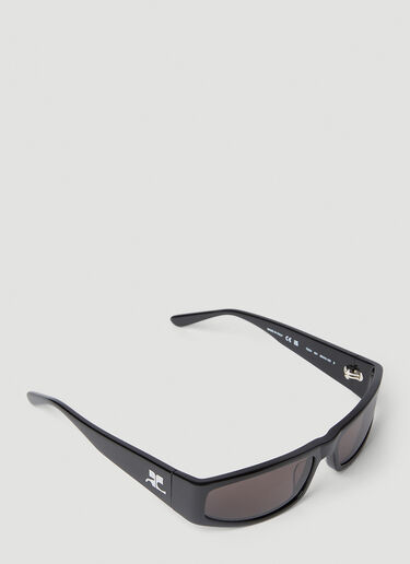 Courrèges Tech Sunglasses Black cou0352004