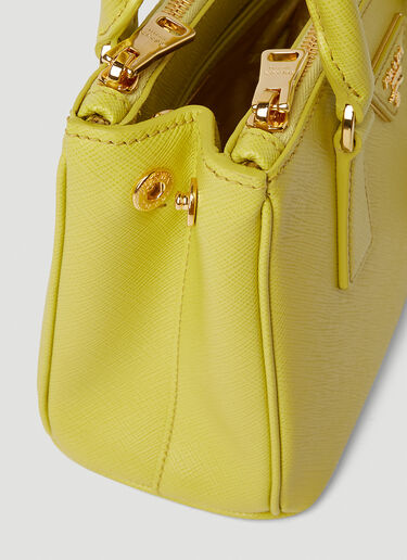 Prada Galleria Saffiano Handbag Yellow pra0252023