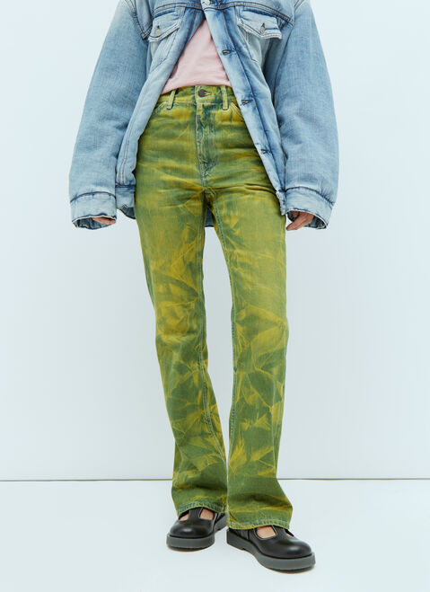 Acne Studios 1977 Jello Denim Jeans Burgundy acn0254009