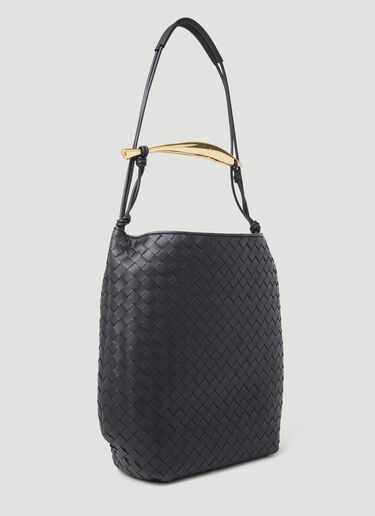 Virgule Hobo Shoulder Bag Bottega Veneta Virgule Hobo Shoulder Bag Black bov0154019