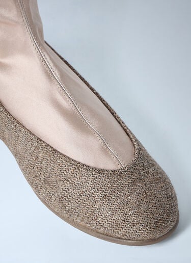 Kiko Kostadinov Promxima Low Ballerina Flats Beige kko0262014