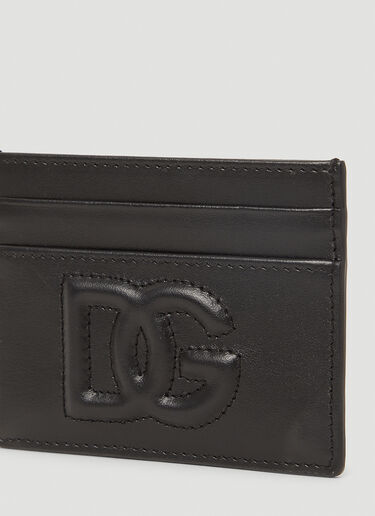 Dolce & Gabbana 로고 엠보싱 카드홀더 블랙 dol0253029