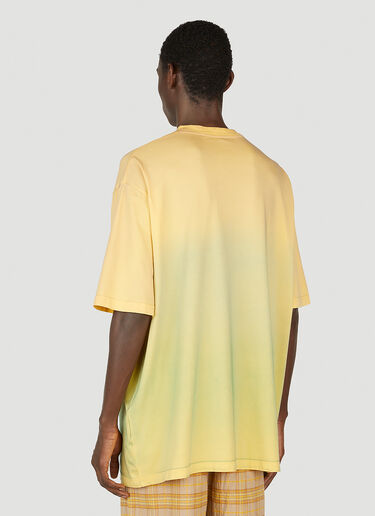 Acne Studios Screen Print T-Shirt Yellow acn0351013
