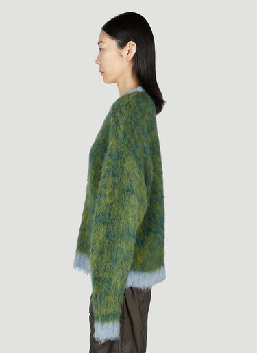 Brain Dead Marled Sweater  Green bra0353004