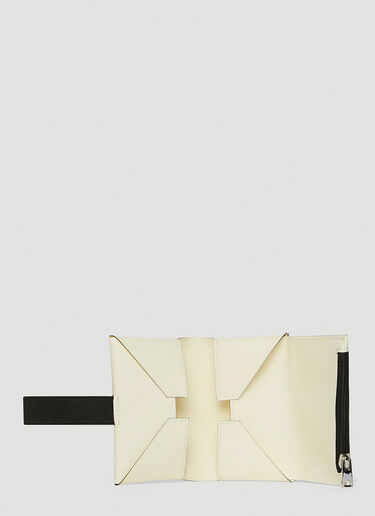 Marni Origami Trifold Wallet White mni0149031