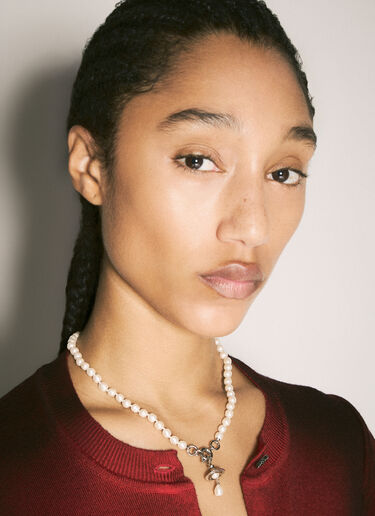 Vivienne Westwood Aleksa 项链 乳白色 vvw0258022