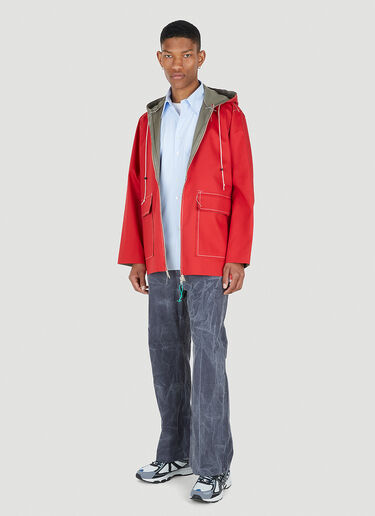 Research Contrasting Sleeve Shirt Camiel Fortgens Research Contrasting Sleeve Shirt Blue caf0148004