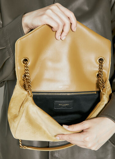 Saint Laurent 칼립소 퍼퍼 숄더백 베이지 sla0253129