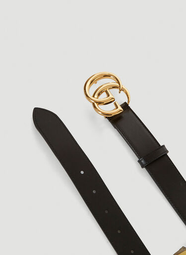 GG Marmont Leather Belt Gucci GG Marmont Leather Belt Black guc0143074