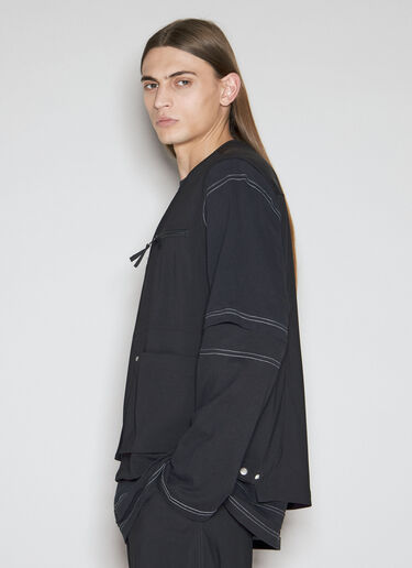 MM6 Maison Margiela 工装马甲 黑色 mmm0155004