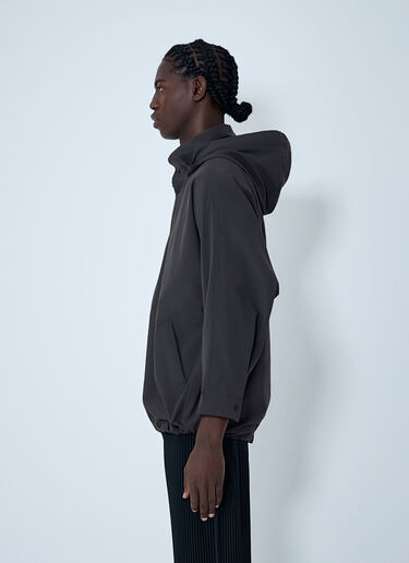 Hooded Shirt Homme Plissé Issey Miyake Hooded Shirt Brown hmp0162017