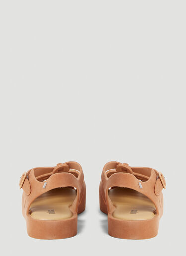 Melissa Possession Velvet Sandals Camel mls0254004