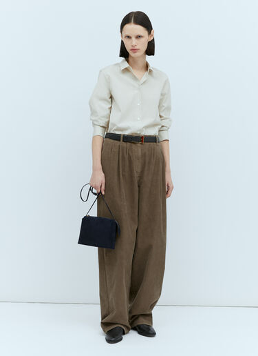 The Row Rufos Corduroy Pants Brown row0253020