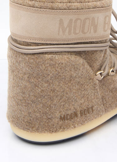 Moon Boot Icon Low Felt Boots Beige mnb0360006