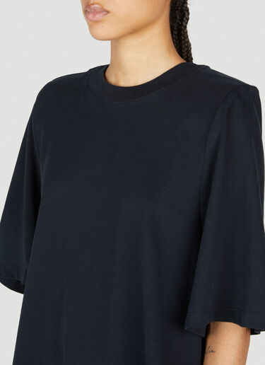 Isabel Marant Padded Shoulder Ben T-shirt Black ibm0253013