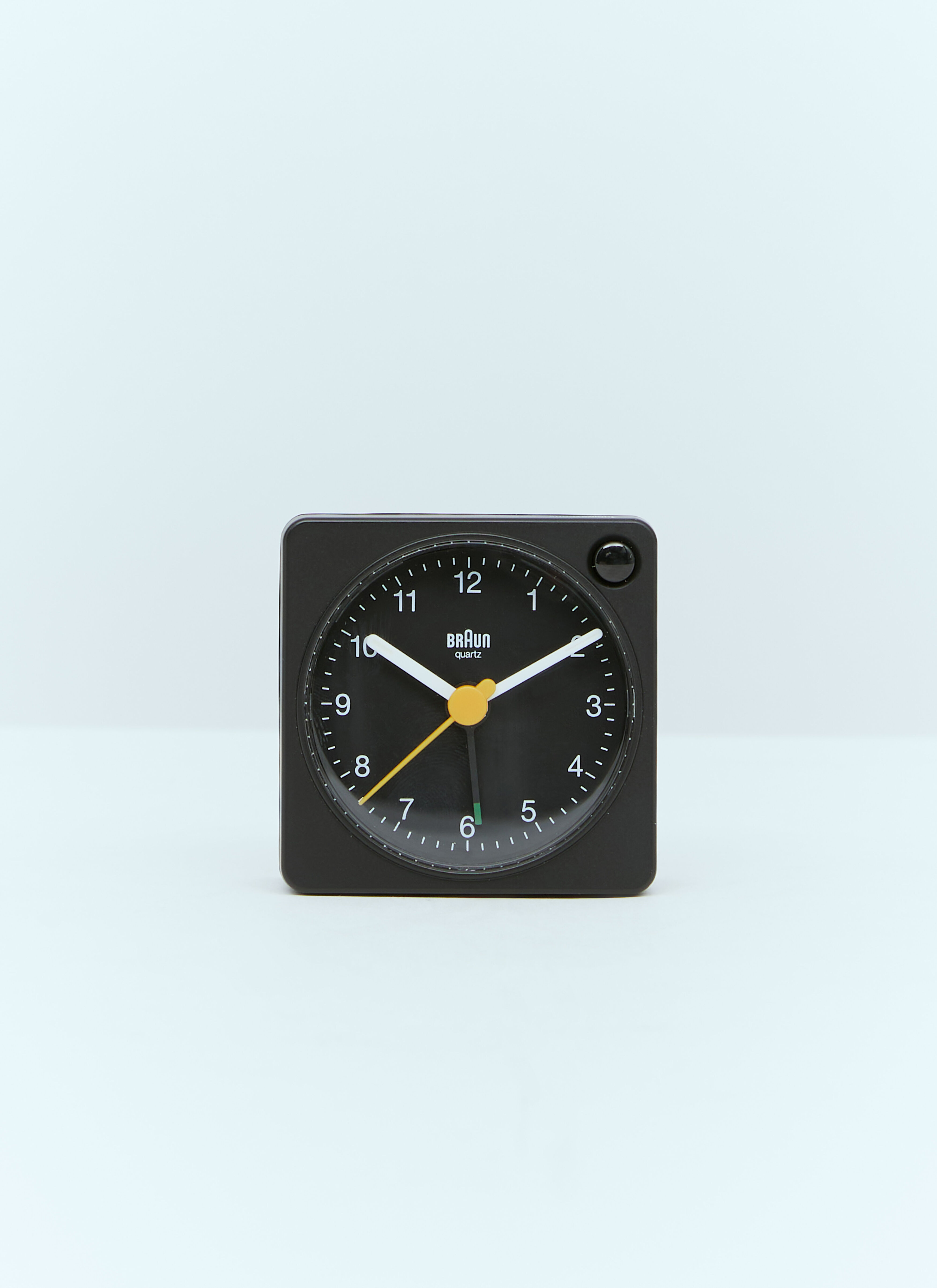 Braun BC02X Classic Analogue Travel Alarm Clock Black bru0155011