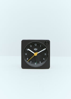 Braun BC02X Classic Analogue Travel Alarm Clock Black bru0155011