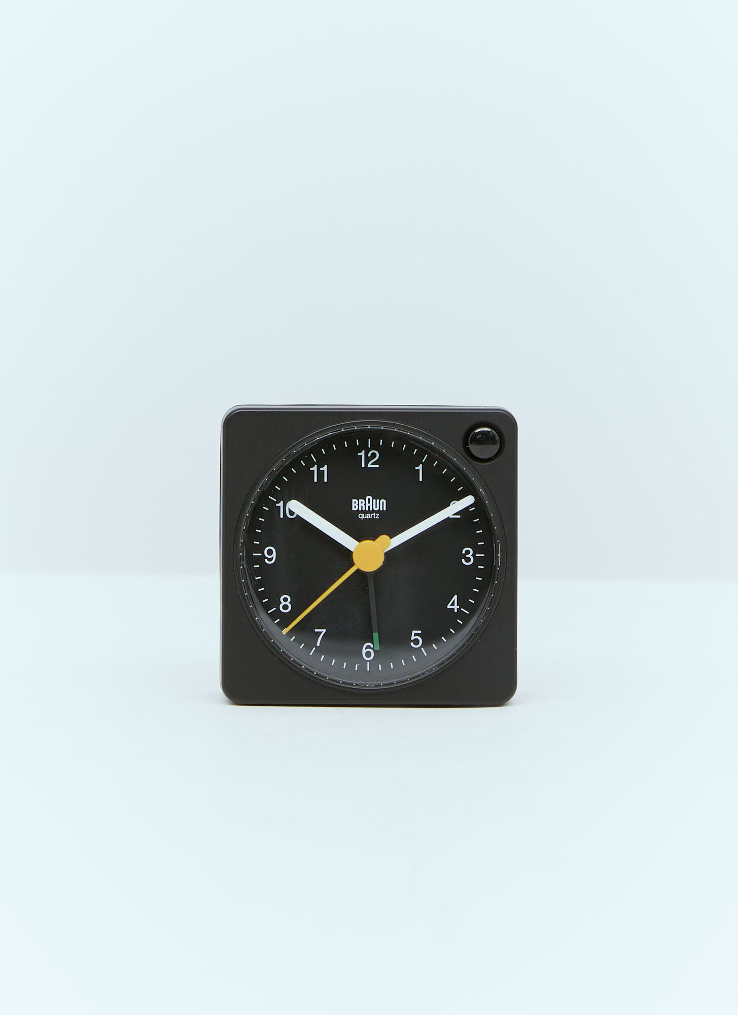Braun Bc02x Classic Analogue Travel Alarm Clock In Black