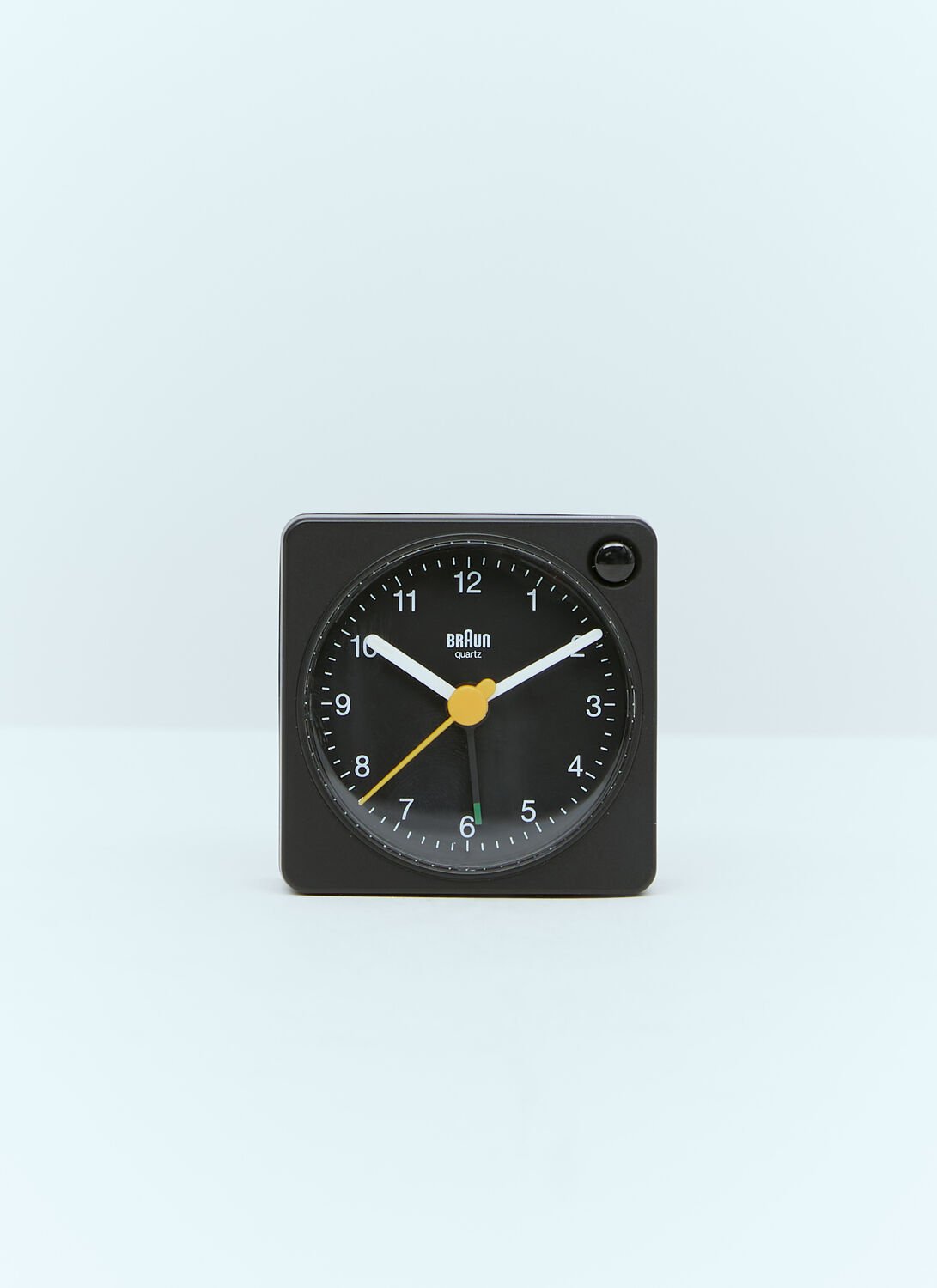 Shop Braun Bc02x Classic Analogue Travel Alarm Clock In Black