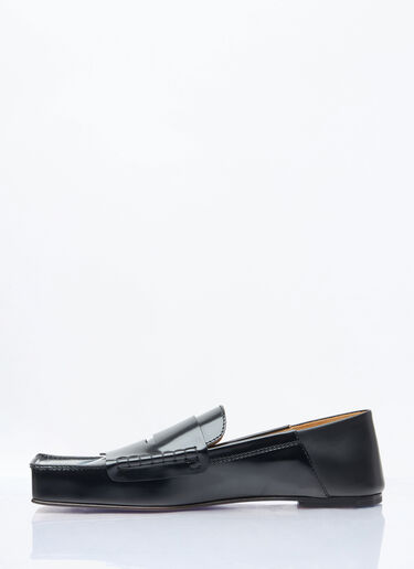 Jacquemus Les Mocassins Carré Loafers Black jac0158017